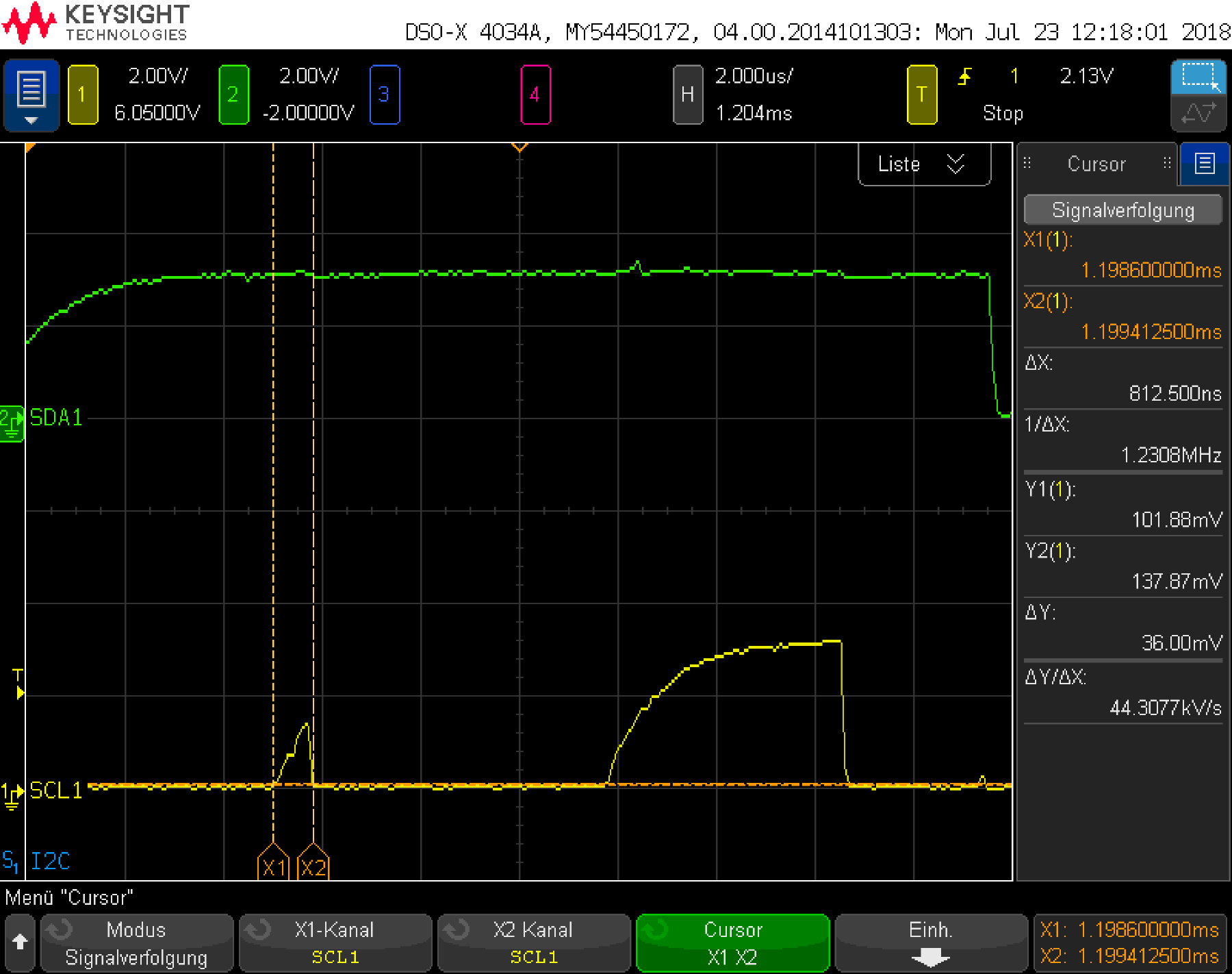 I2C Glitch