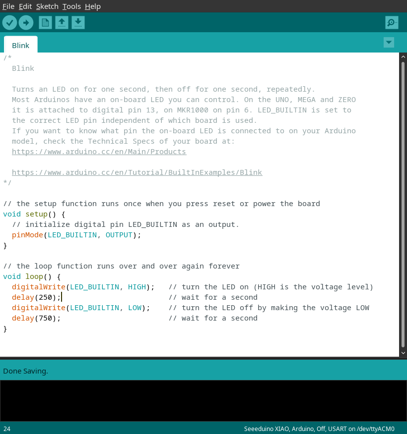 Arduino Change Timing